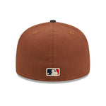 New Era - Atlanta Braves - HARVEST 59FIFTY Cap - Brown - Headz Up 