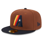 New Era - Houston Astros - HARVEST 59FIFTY Cap - Brown - Headz Up 