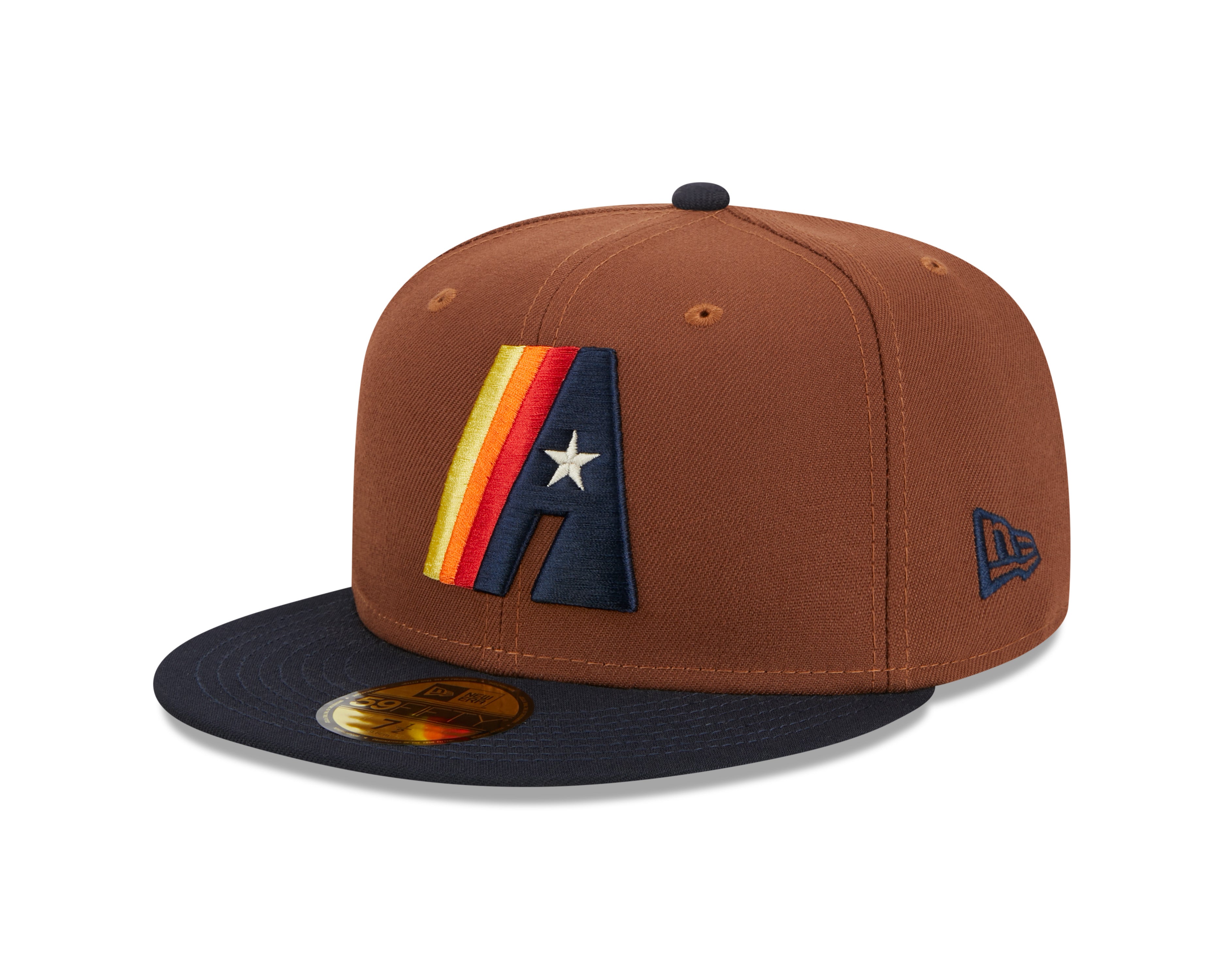New Era - Houston Astros - HARVEST 59FIFTY Cap - Brown - Headz Up 