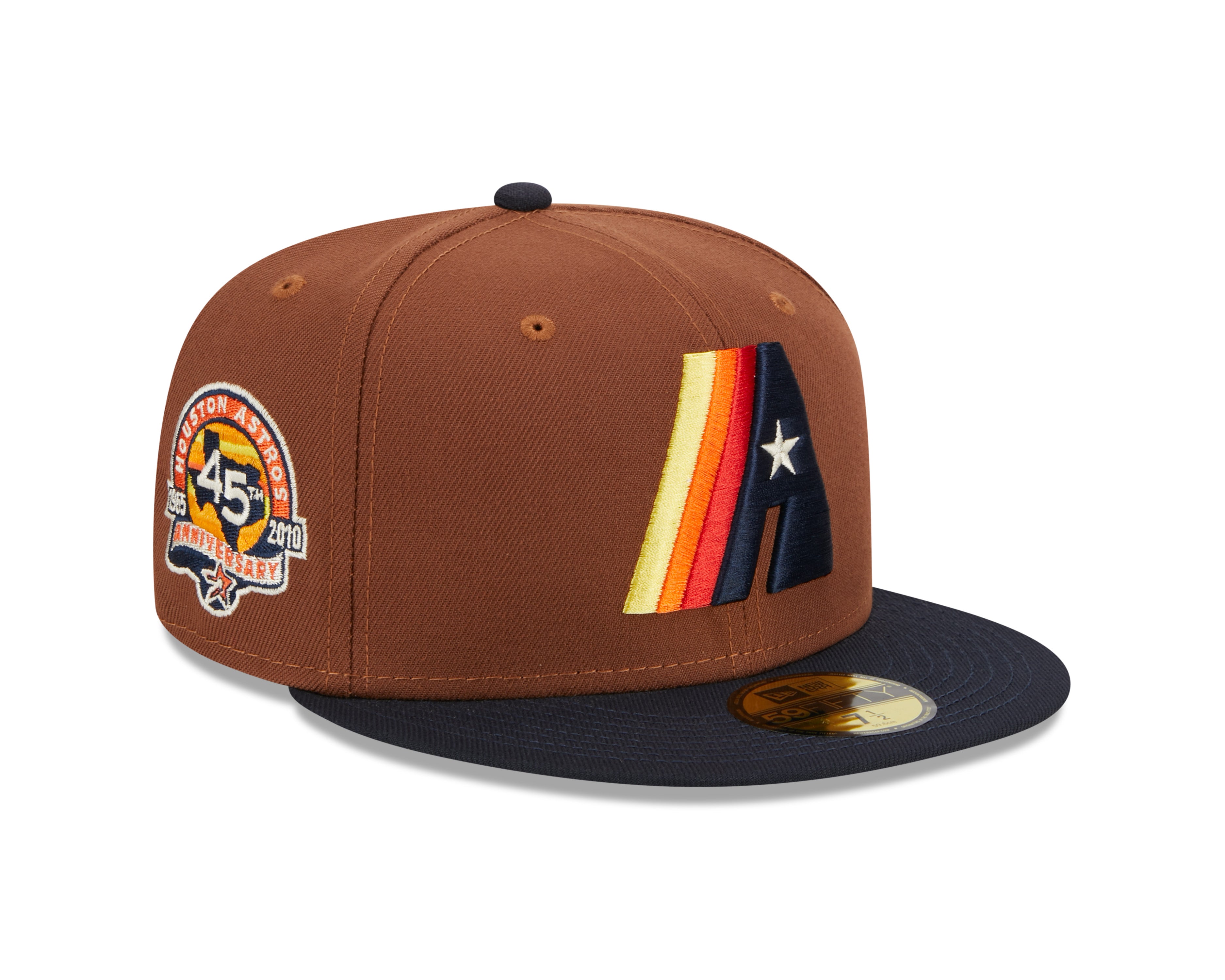 New Era - Houston Astros - HARVEST 59FIFTY Cap - Brown - Headz Up 