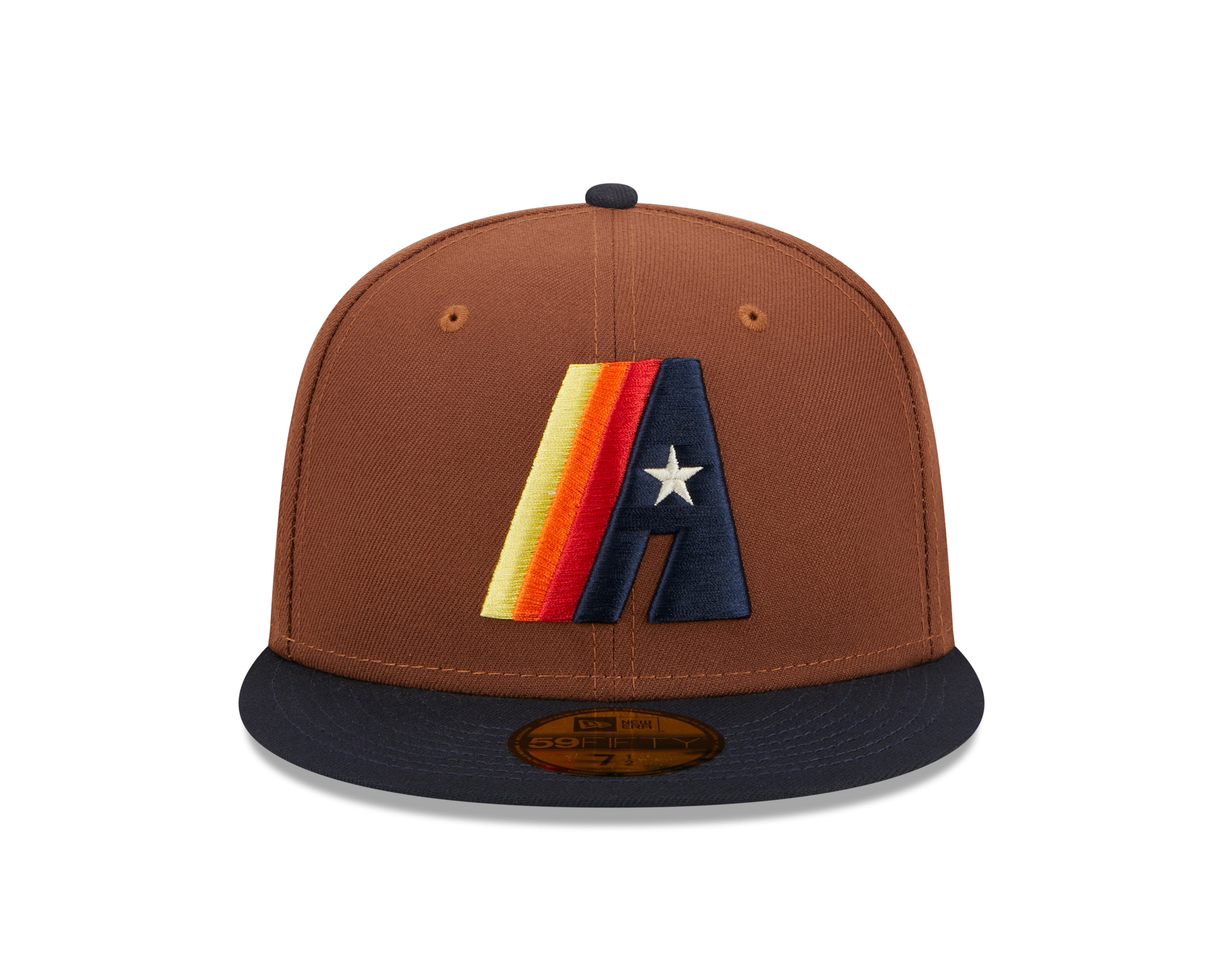 New Era - Houston Astros - HARVEST 59FIFTY Cap - Brown - Headz Up 
