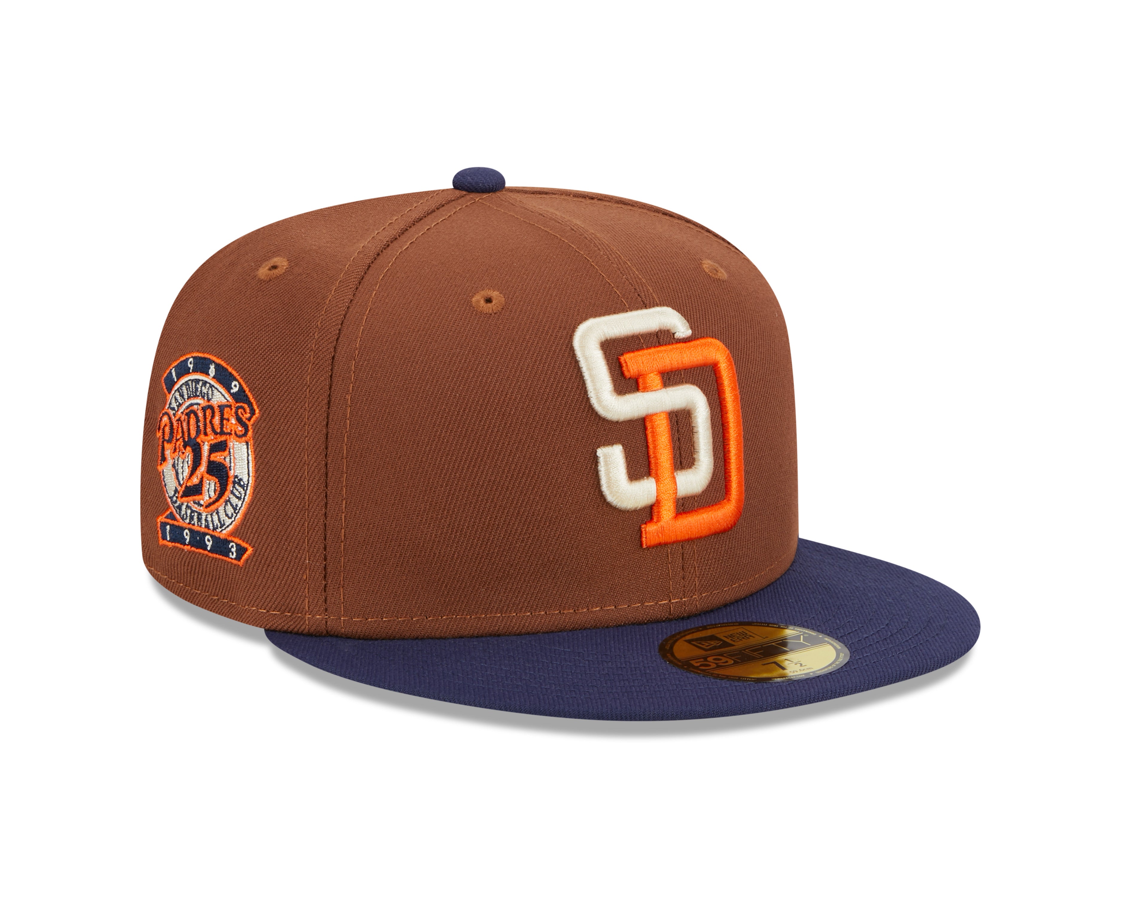 New Era - San Diego Padres - HARVEST 59FIFTY Cap - Brown