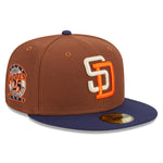 New Era - San Diego Padres - HARVEST 59FIFTY Cap - Brown - Headz Up 