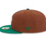 New Era - Oakland Athletics - HARVEST 59FIFTY Cap - Brown - Headz Up 