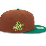 New Era - Oakland Athletics - HARVEST 59FIFTY Cap - Brown - Headz Up 