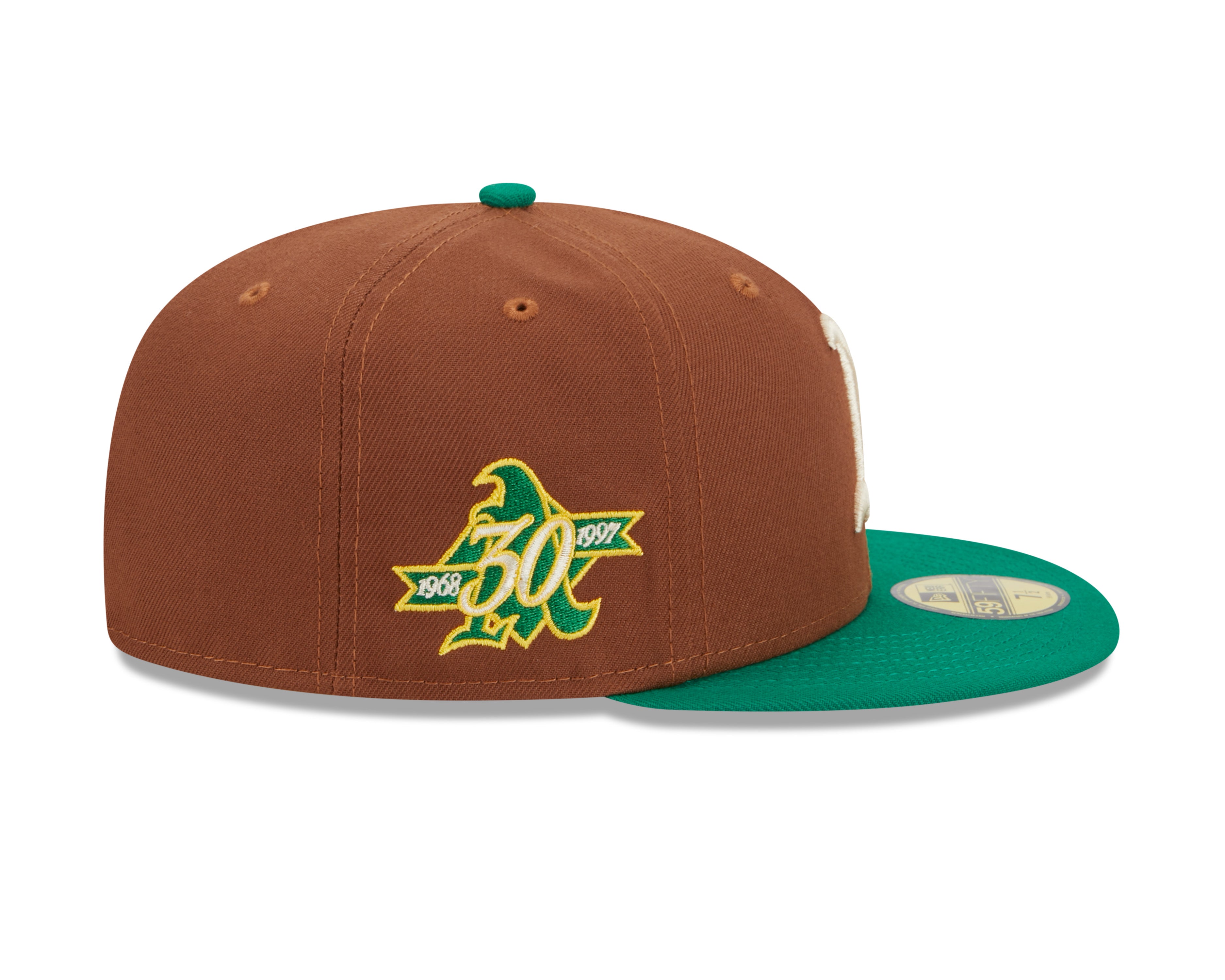 New Era - Oakland Athletics - HARVEST 59FIFTY Cap - Brown - Headz Up 