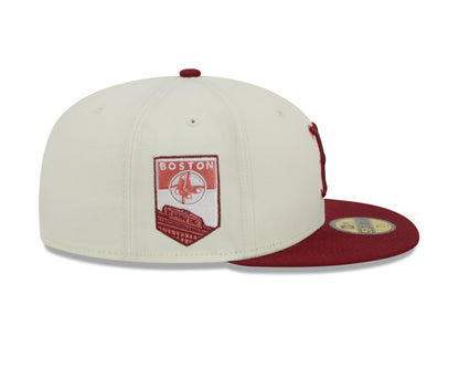New Era - Boston Red Sox 59Fifty Fitted City Icon - Chrome White - Headz Up 