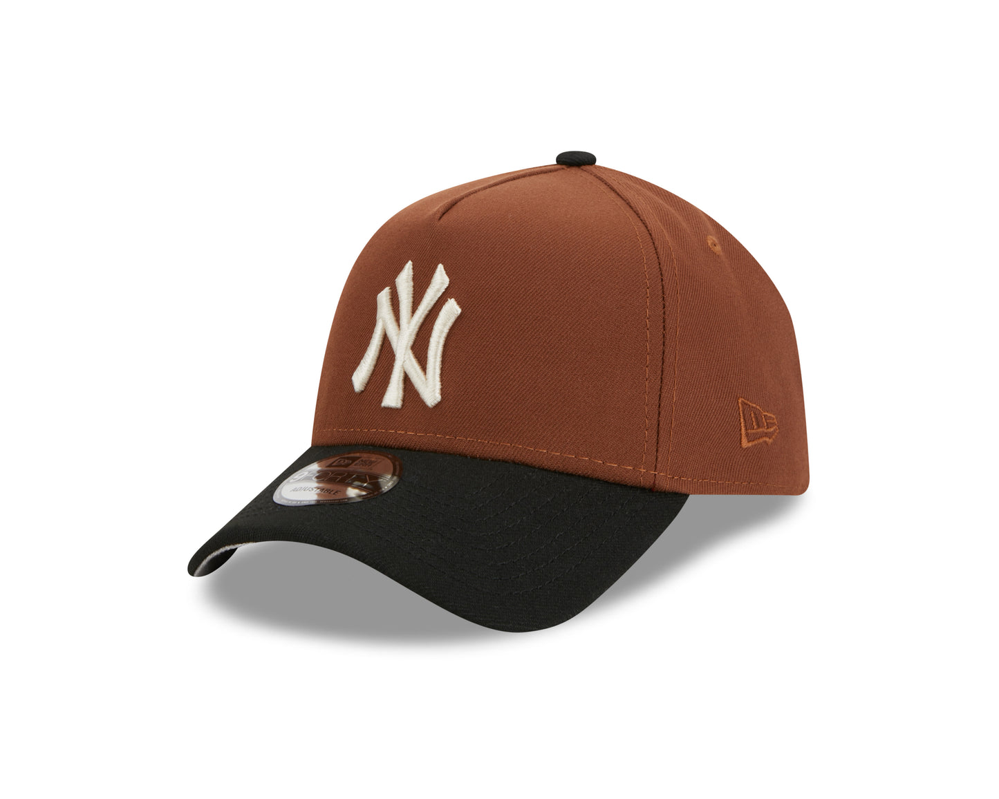 New Era - New York Yankees - HARVEST - 9forty A-Frame Cap - Brown - Headz Up 