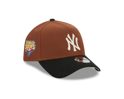 New Era - New York Yankees - HARVEST - 9forty A-Frame Cap - Brown - Headz Up 