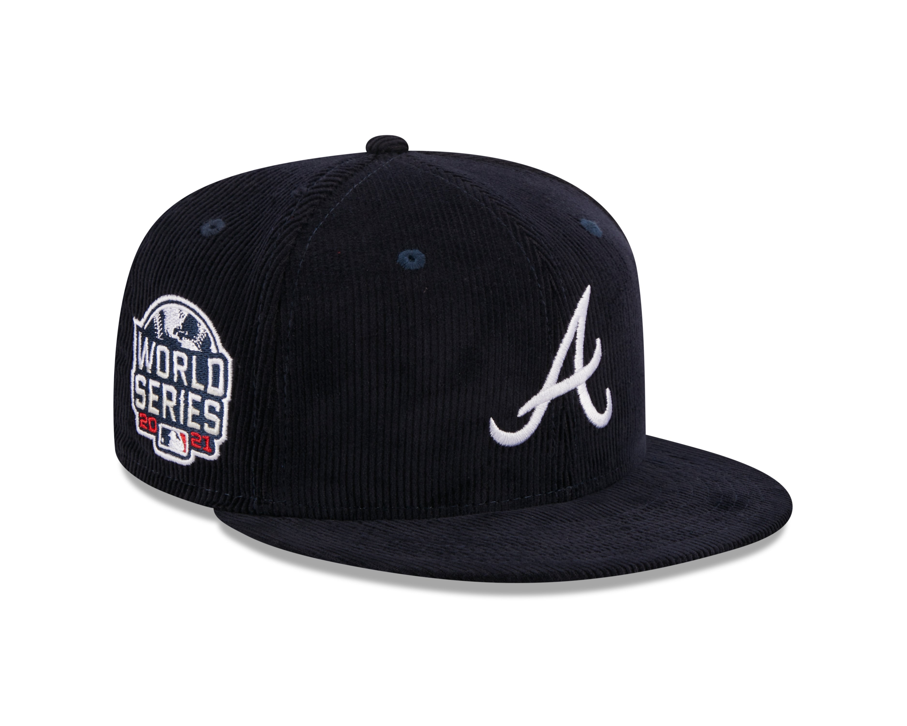 New Era - Atlanta Braves Throwback Cord - Navy - Headz Up 