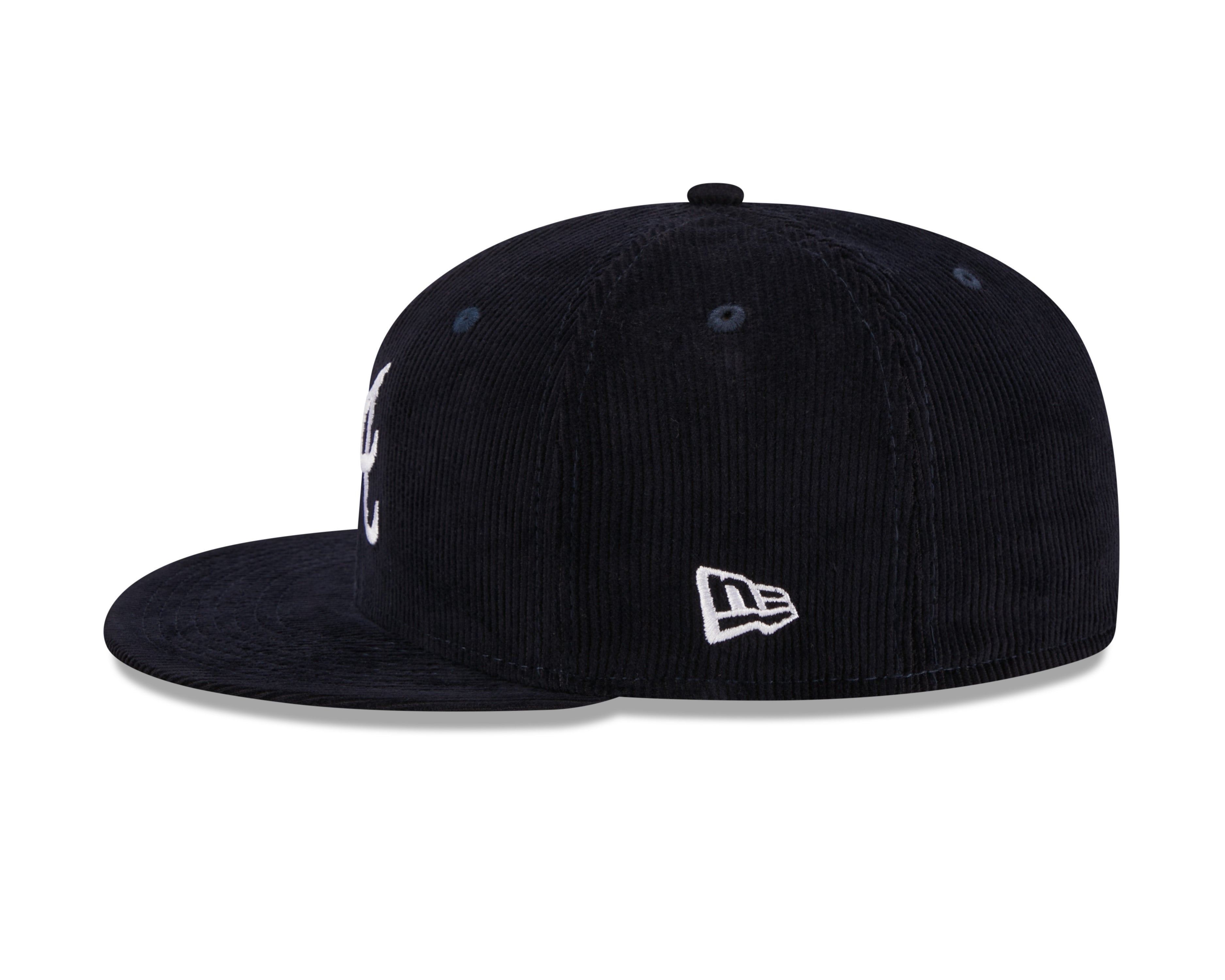 New Era - Atlanta Braves Throwback Cord - Navy - Headz Up 
