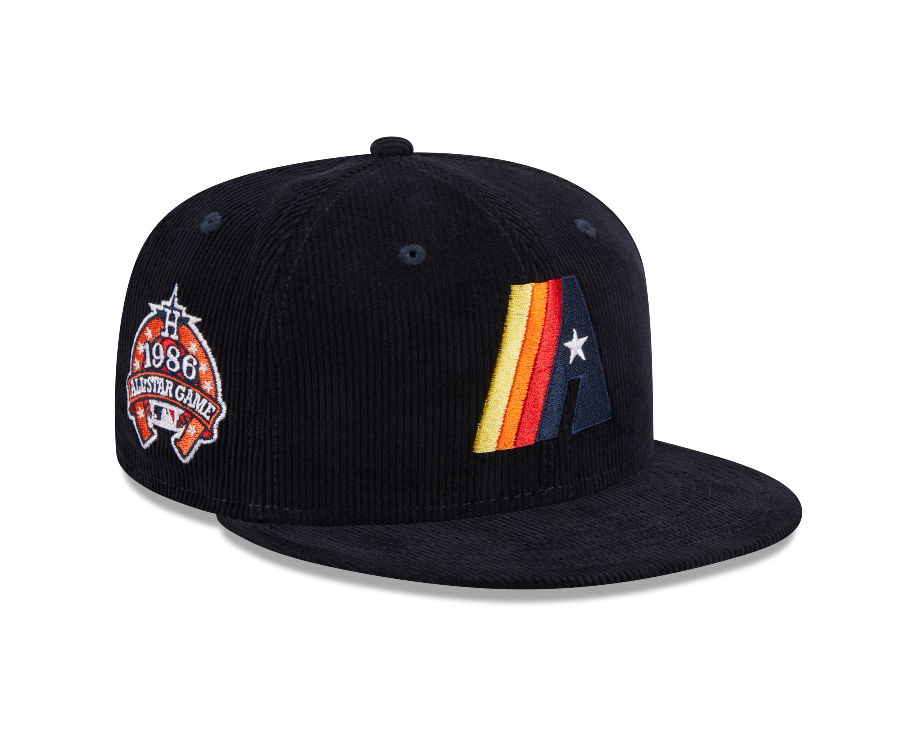 New Era - Houston Astros Throwback Cord - Navy - Headz Up 