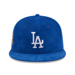 New Era - Los Angeles Dodgers Throwback Cord - Blue - Headz Up 