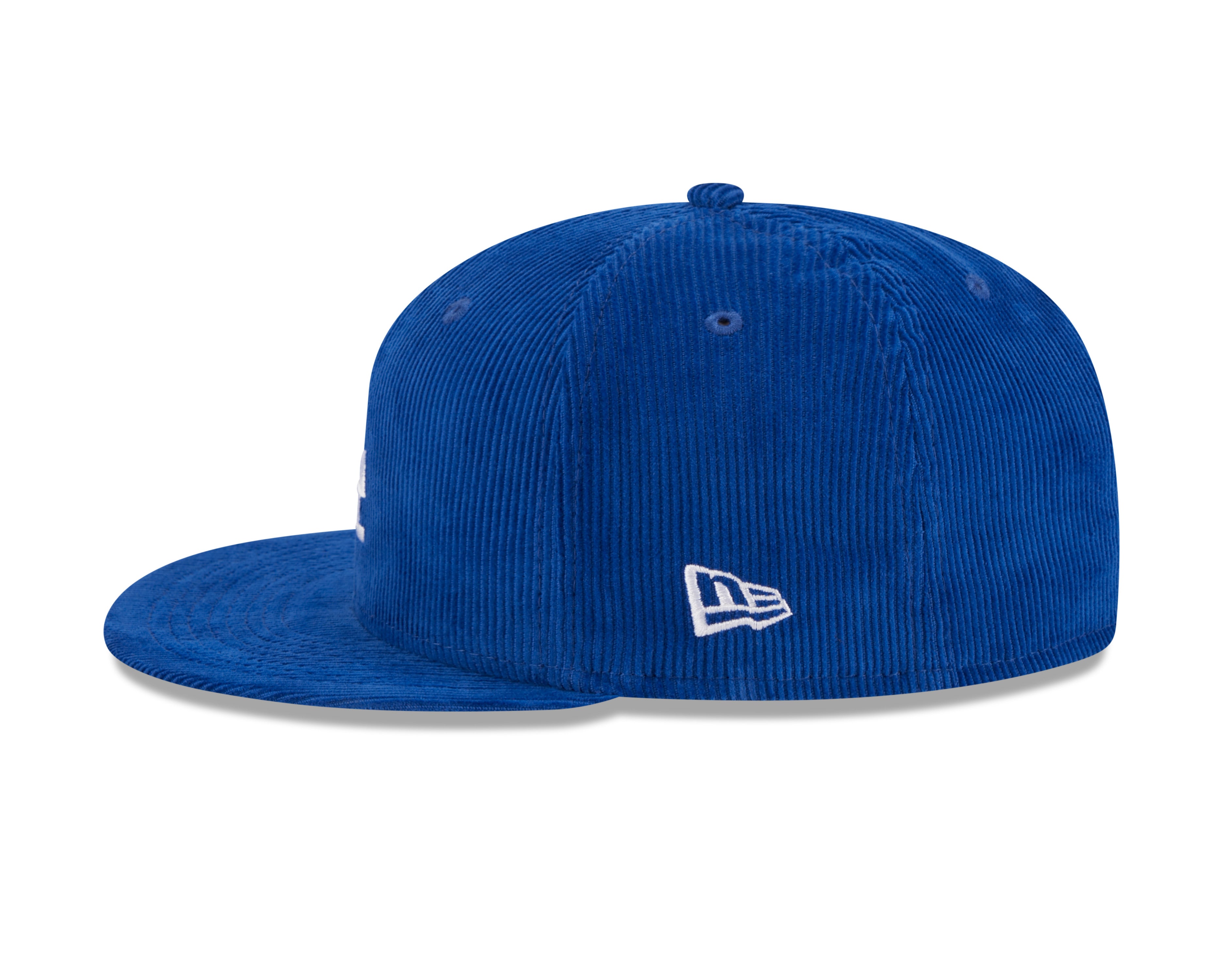 New Era - Los Angeles Dodgers Throwback Cord - Blue - Headz Up 