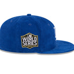 New Era - Los Angeles Dodgers Throwback Cord - Blue - Headz Up 