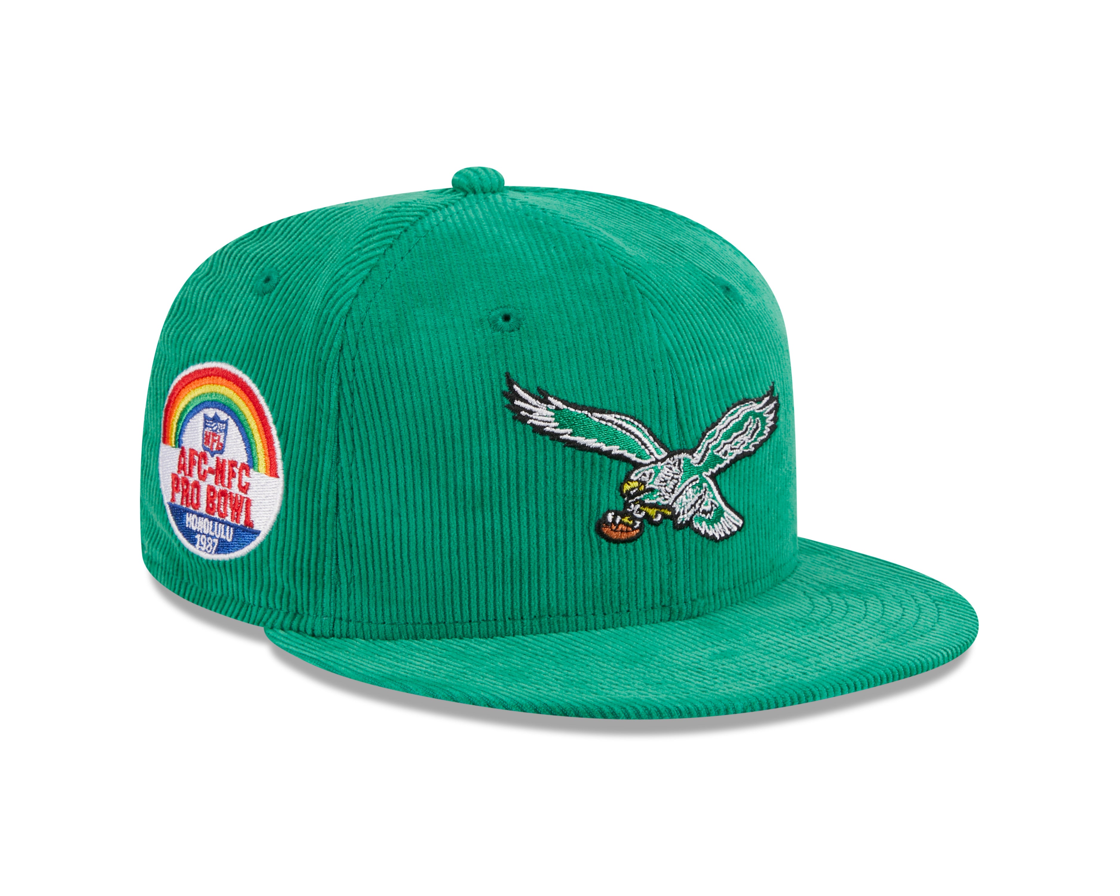 New Era - Philadelphia Eagles Throwback Cord - Green - Headz Up 