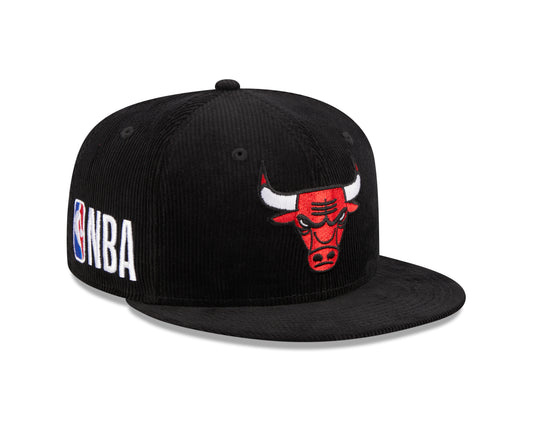 New Era - Chicago Bulls Throwback Cord - Black - Headz Up 