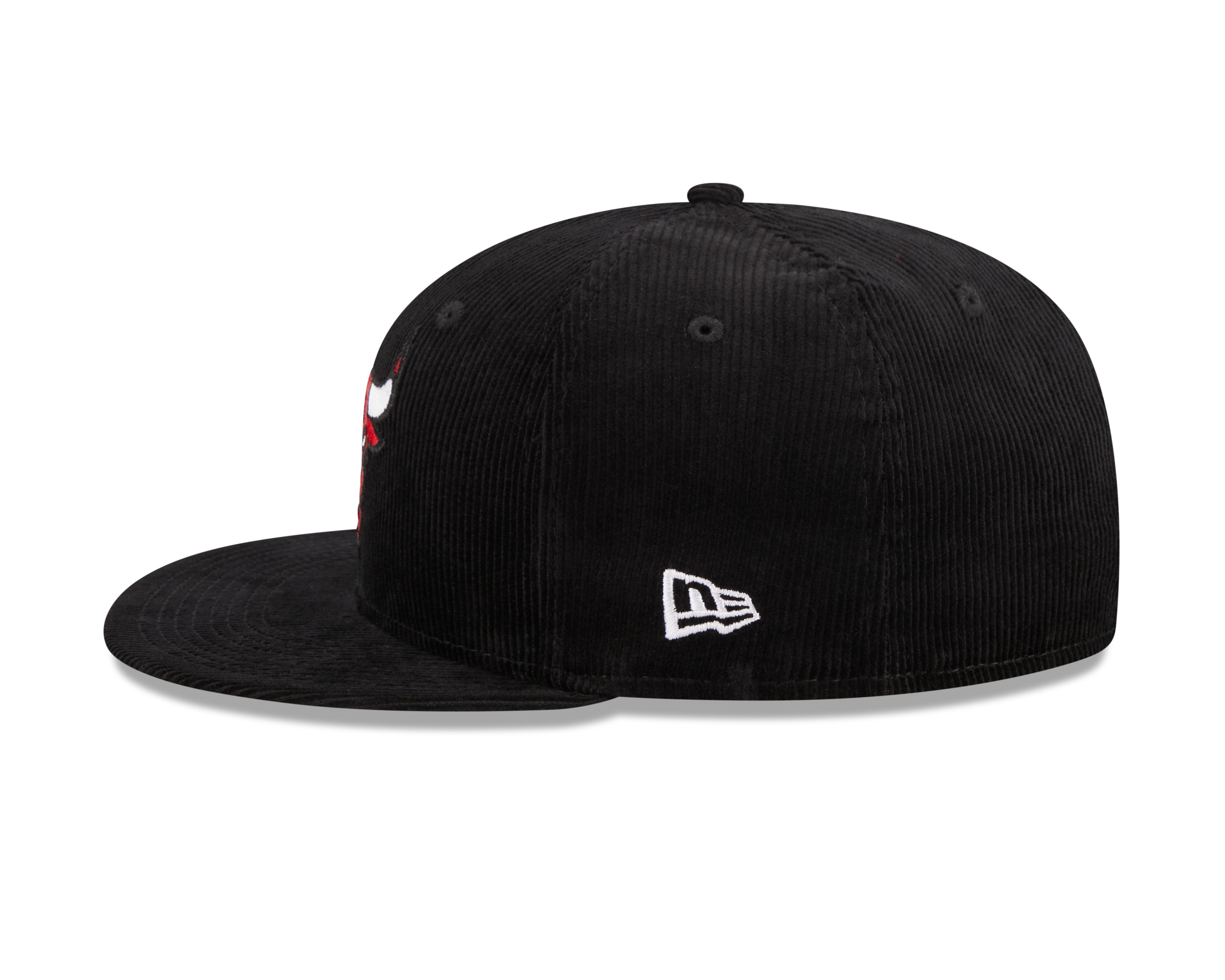 New Era - Chicago Bulls Throwback Cord - Black - Headz Up 