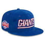 New Era - New York Giants Throwback Cord - Blue - Headz Up 