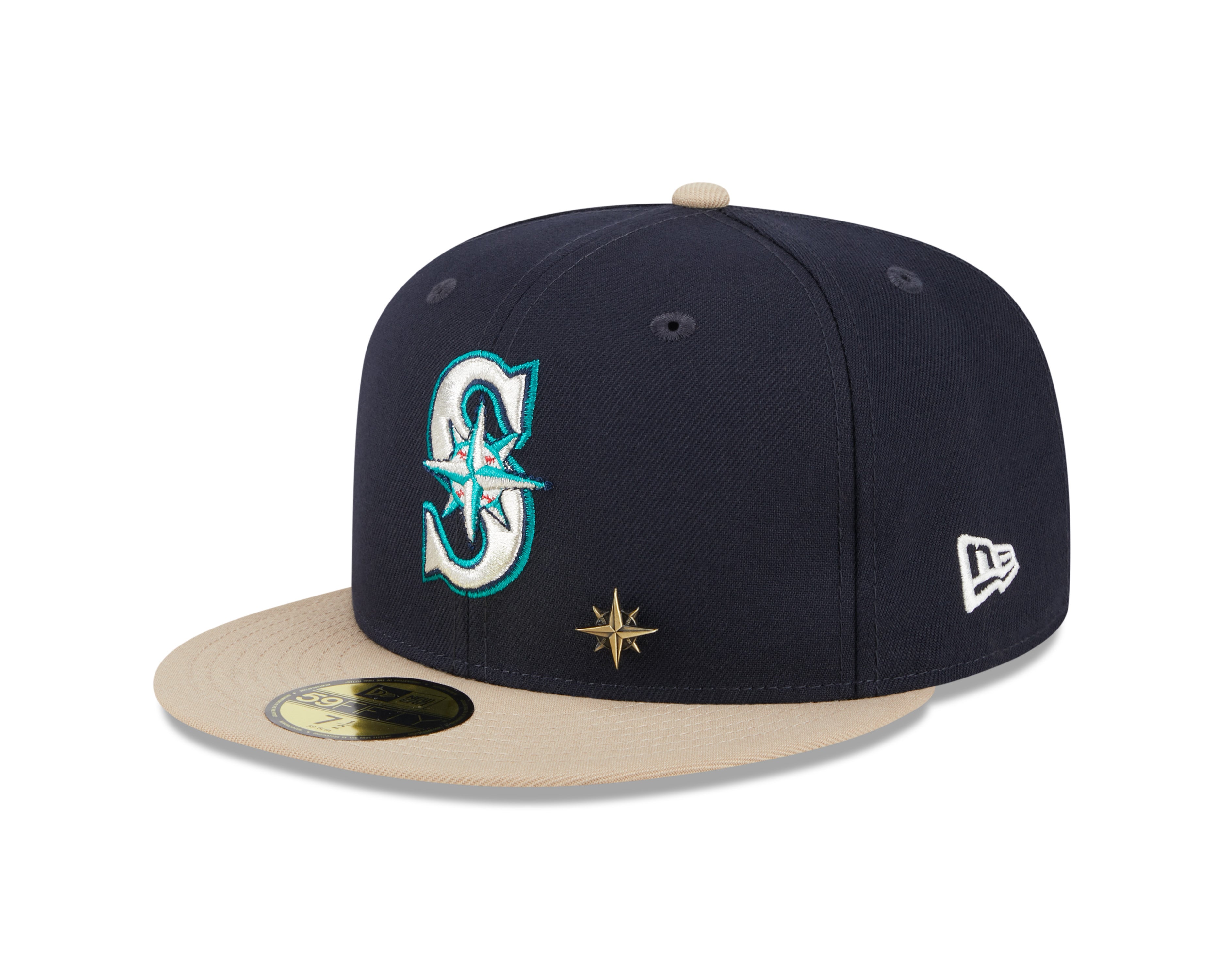 New Era - Seattle Mariners 59Fifty Fitted VARSITY PIN - OTC - Headz Up 