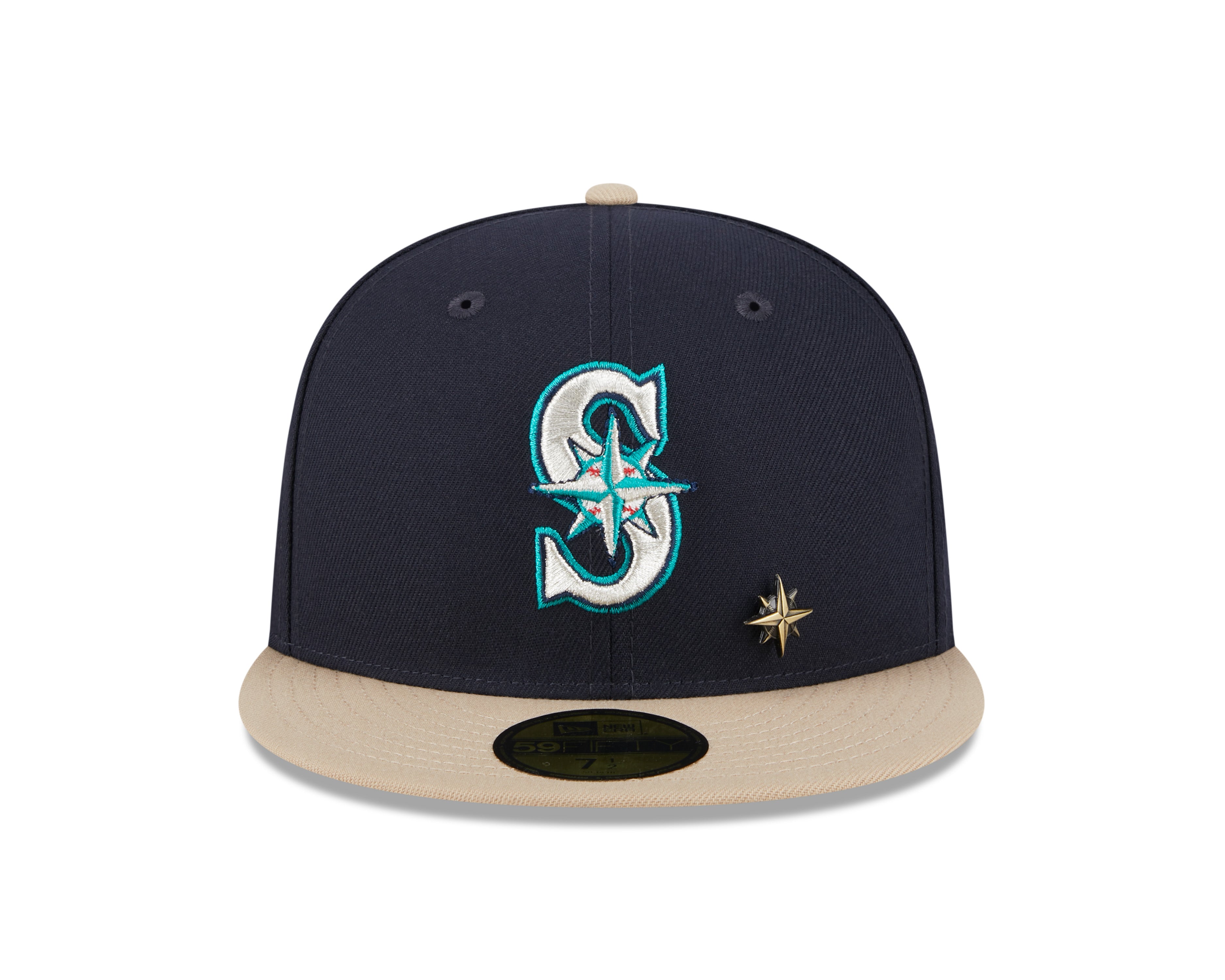 New Era - Seattle Mariners 59Fifty Fitted VARSITY PIN - OTC - Headz Up 
