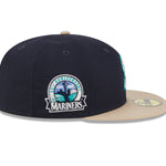 New Era - Seattle Mariners 59Fifty Fitted VARSITY PIN - OTC - Headz Up 