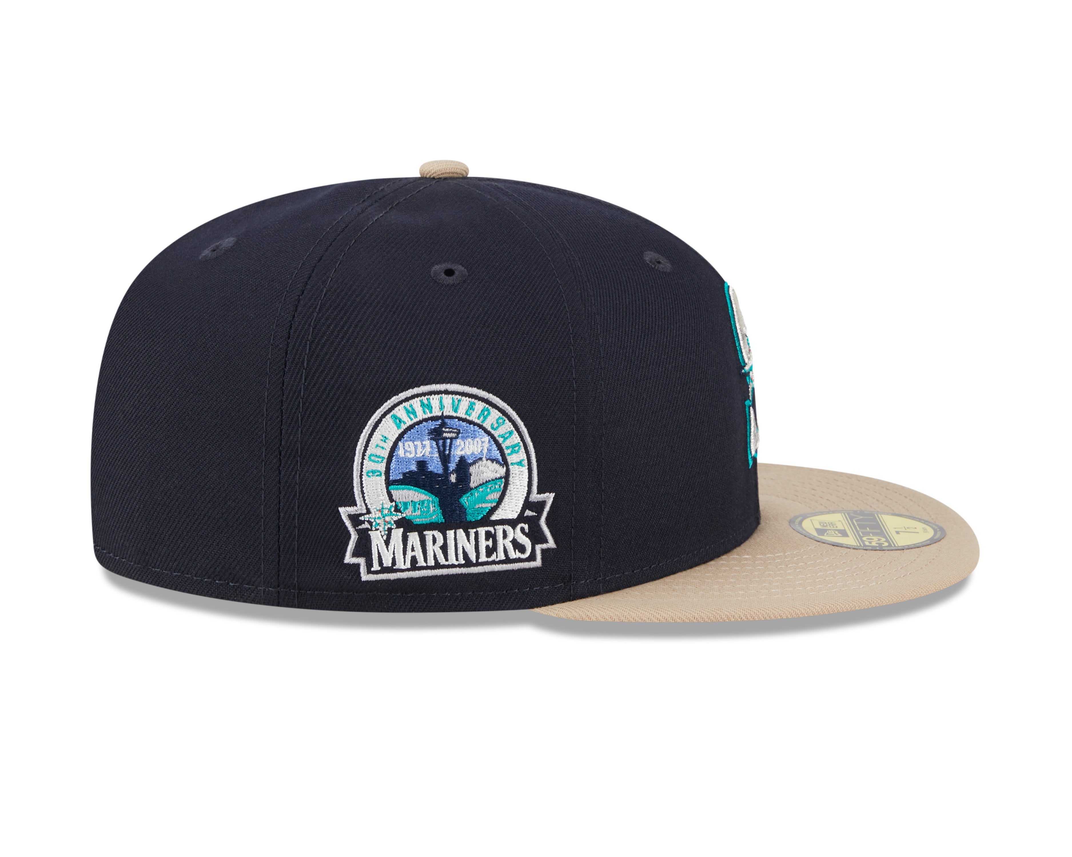 New Era - Seattle Mariners 59Fifty Fitted VARSITY PIN - OTC - Headz Up 