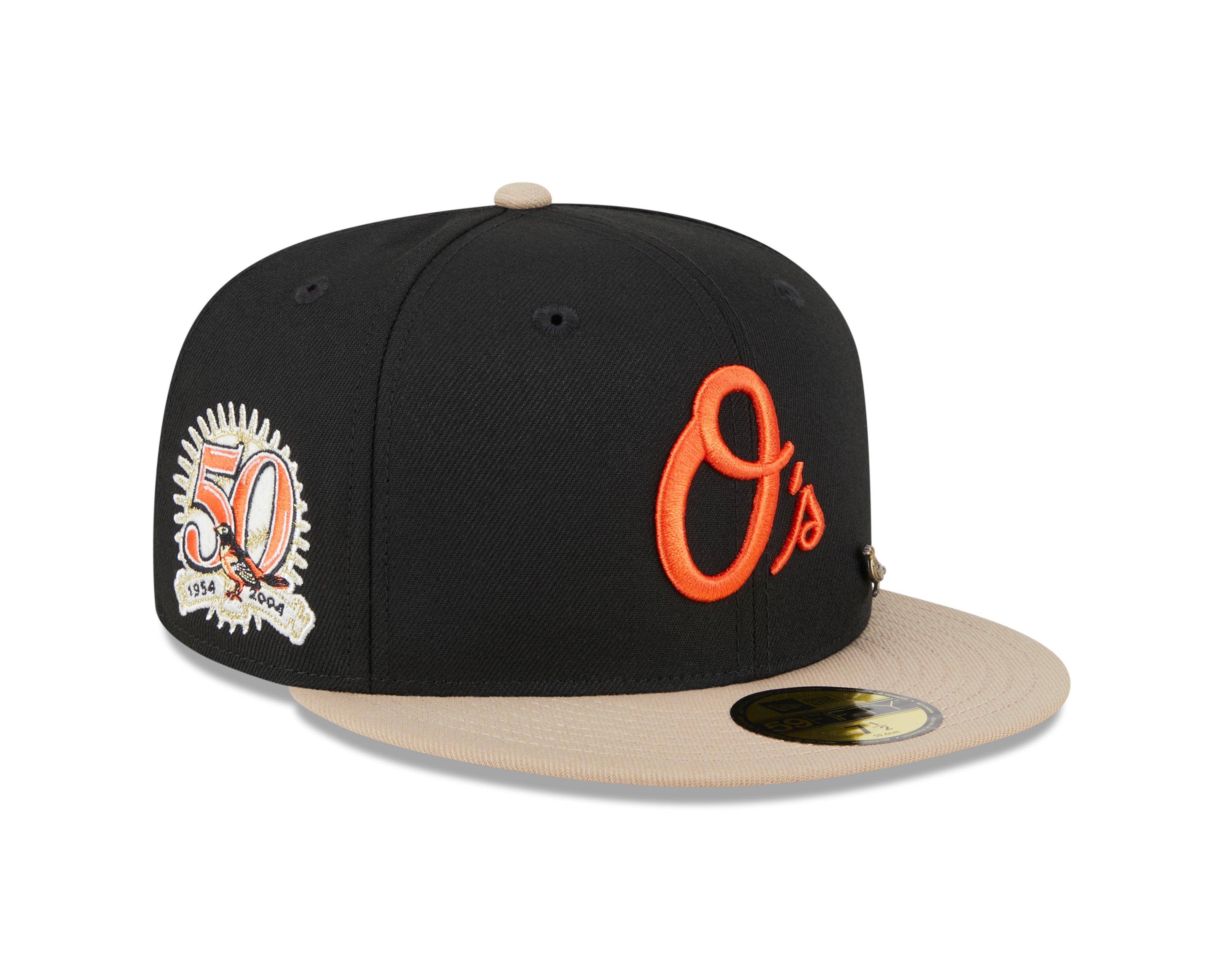 New Era - Baltimore Orioles 59Fifty Fitted VARSITY PIN - OTC - Headz Up 