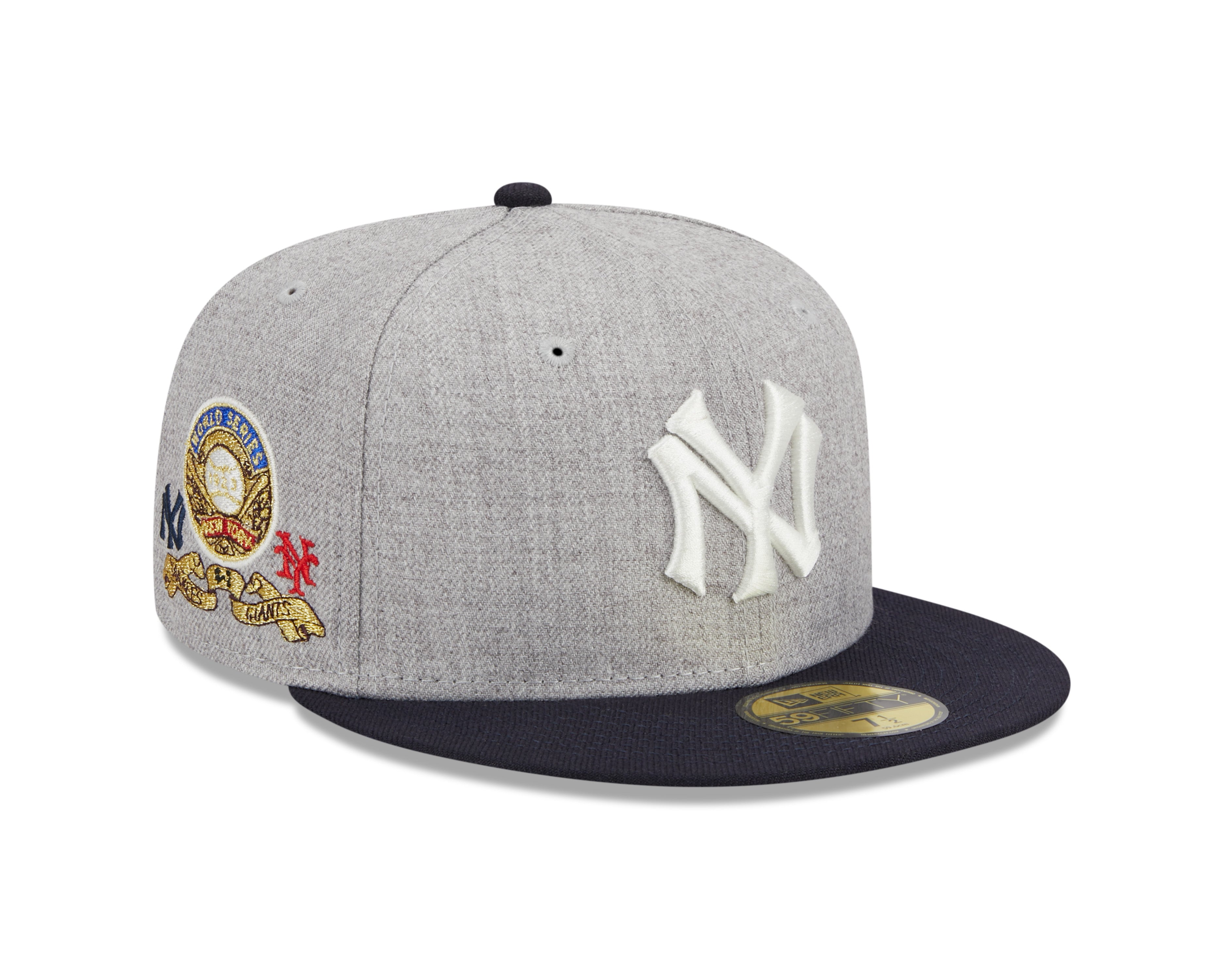 New Era - New York Yankees 59Fifty Fitted DYNASTY - Heather Grey - Headz Up 