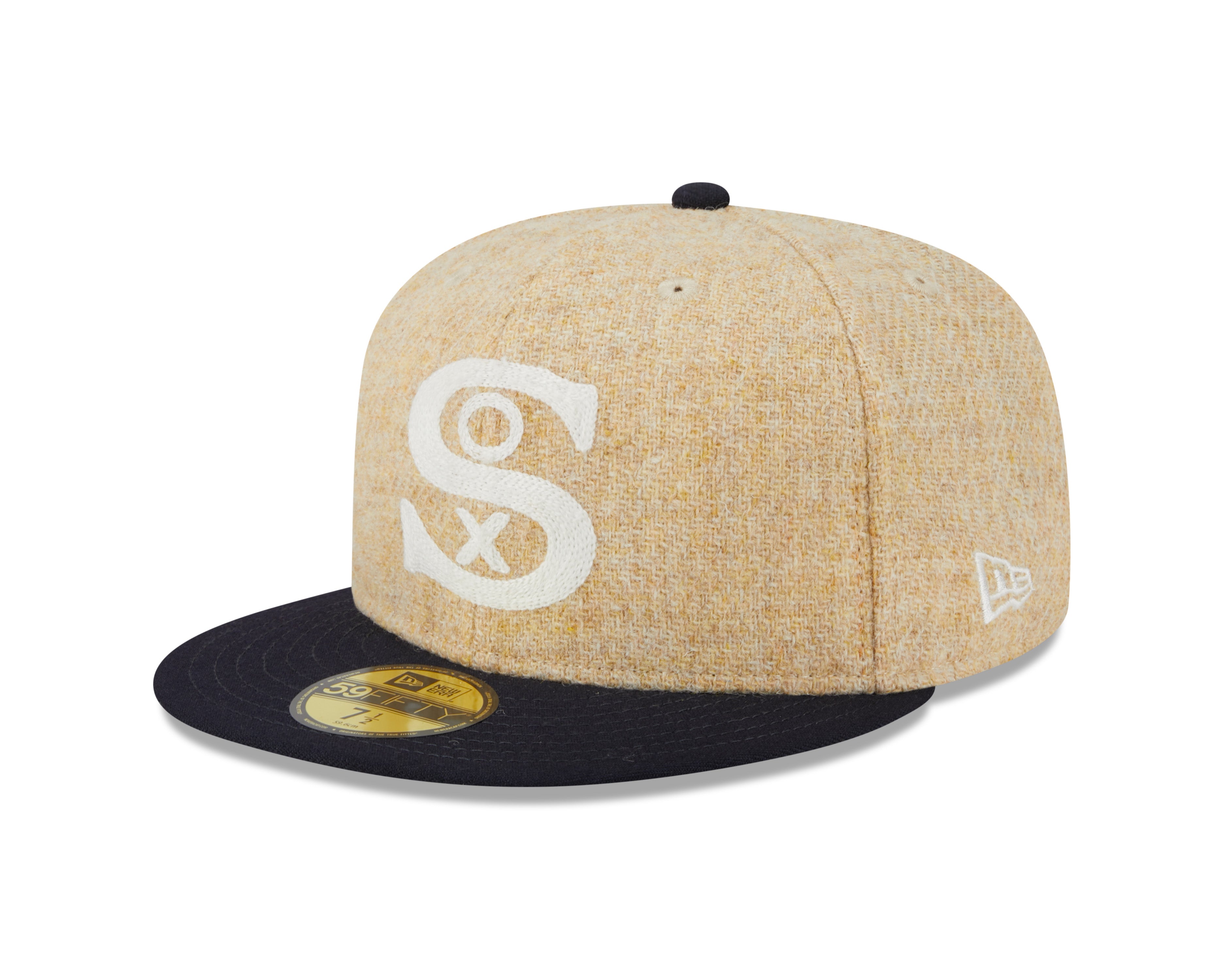 New Era - 59Fifty Fitted Cap - HARRIS TWEED - Chicago White Sox - XTN - Headz Up 
