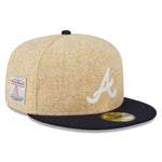 New Era - 59Fifty Fitted Cap - HARRIS TWEED - Atlanta Braves - XTN - Headz Up 