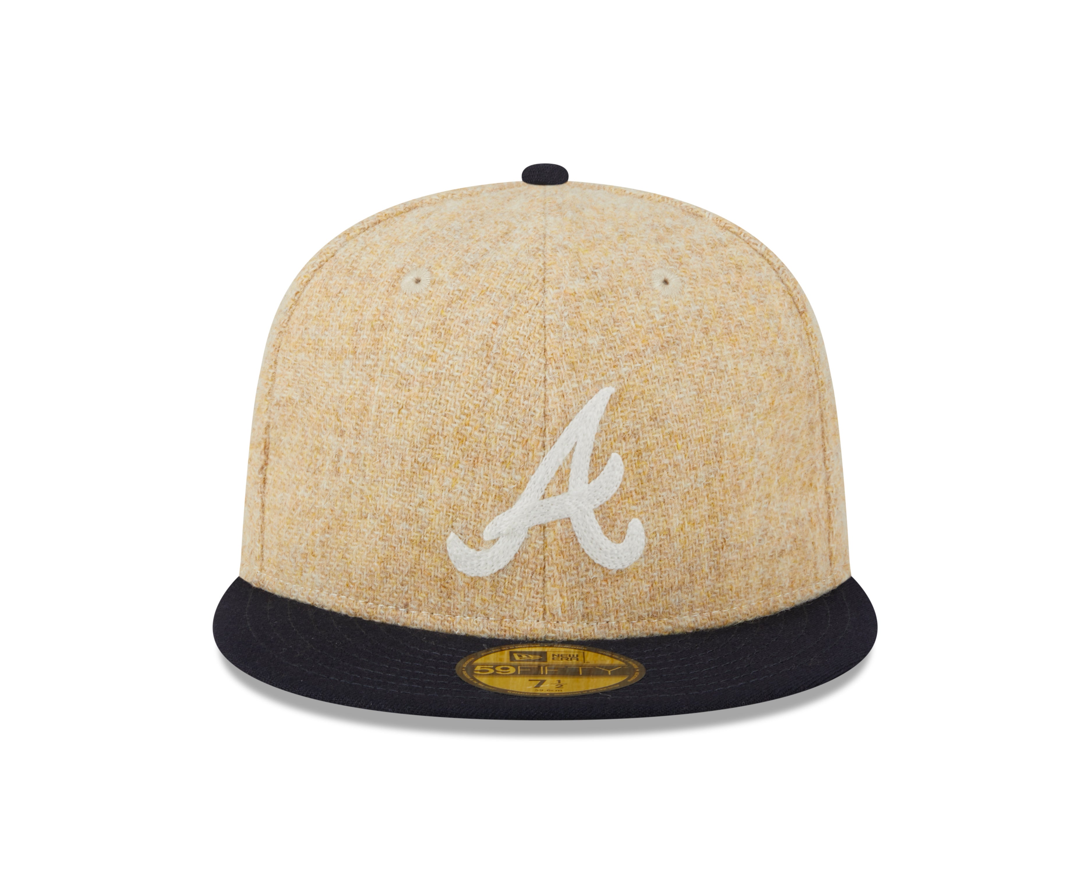 New Era - 59Fifty Fitted Cap - HARRIS TWEED - Atlanta Braves - XTN - Headz Up 