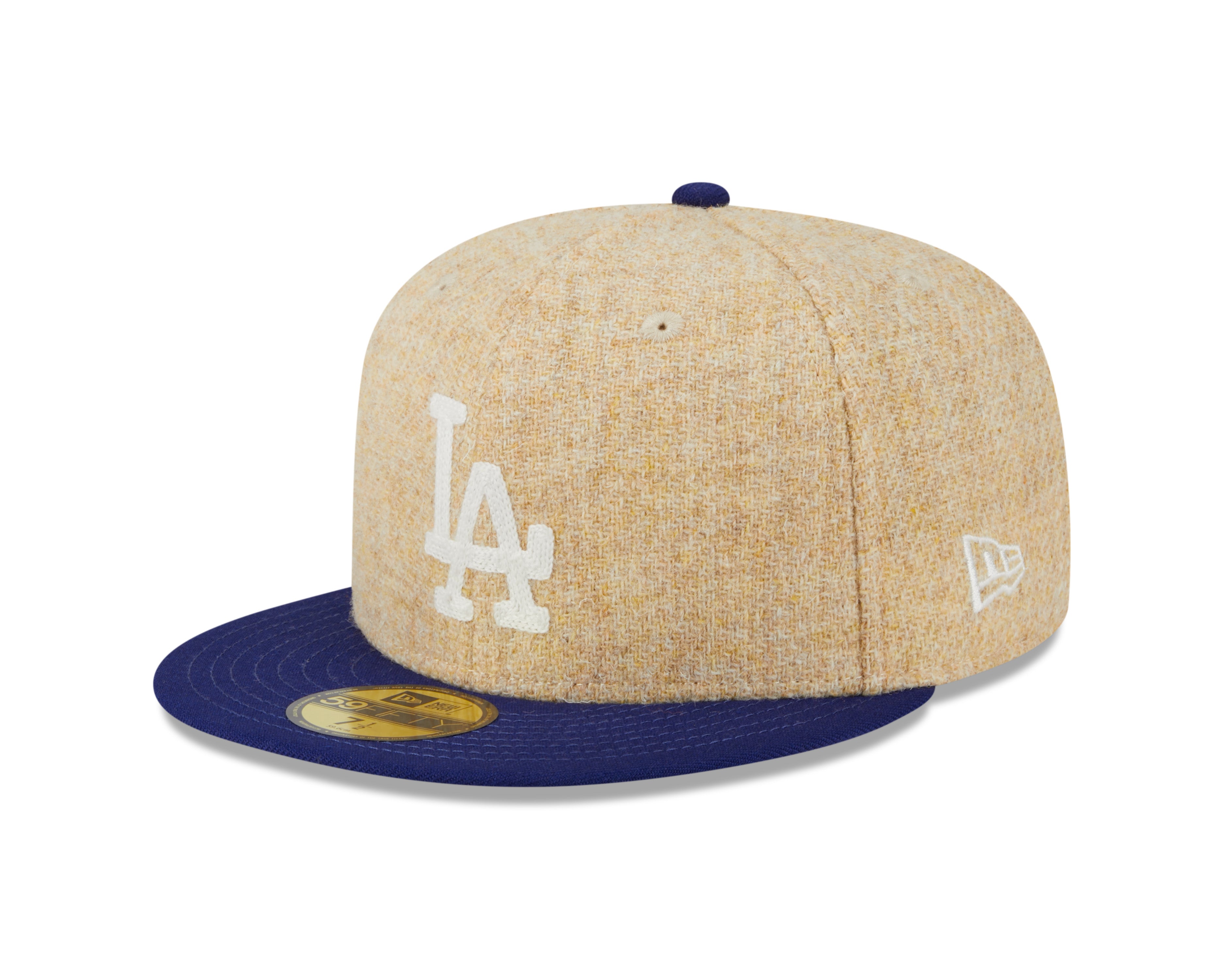 New Era - 59Fifty Fitted Cap - HARRIS TWEED - Los Angeles Dodgers - XTN - Headz Up 