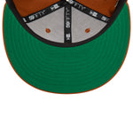 New Era - SCRIPT - 59Fifty Fitted Cap - Light Brown/Stone - Headz Up 