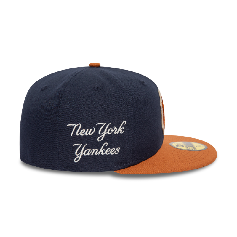 New Era - New York Yankees BOUCLE 59FIFTY Fitted Cap - Navy - Headz Up 