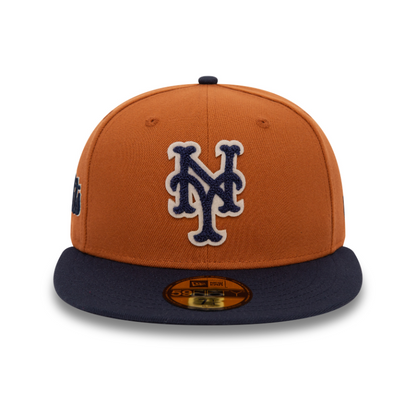 New Era - New York Mets BOUCLE 59FIFTY Fitted Cap - Light Brown - Headz Up 