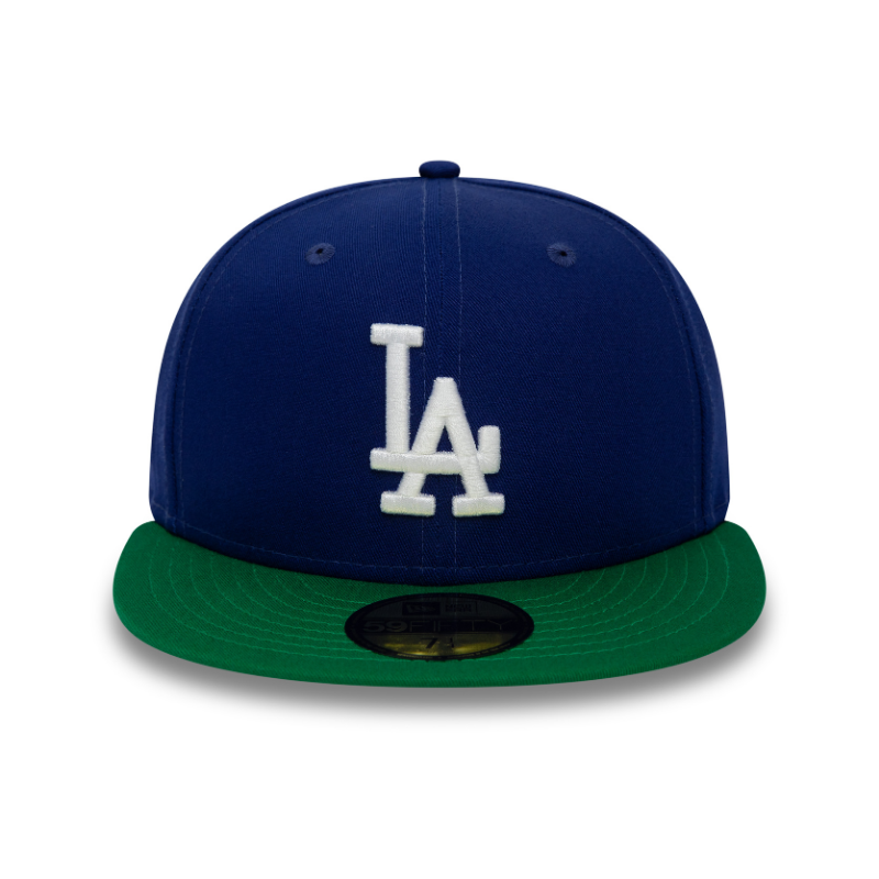 New Era - 59Fifty Fitted Cap Los Angeles Dodgers TEAM COLOR - Blue/Green - Headz Up 