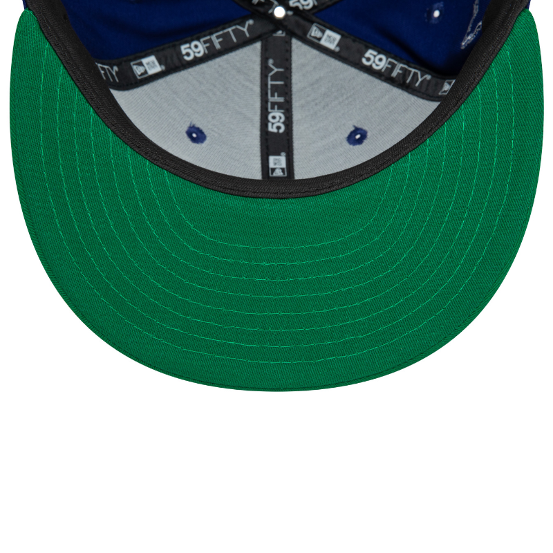 New Era - 59Fifty Fitted Cap Los Angeles Dodgers TEAM COLOR - Blue/Green - Headz Up 