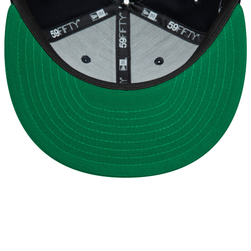 New Era - 59Fifty Fitted Cap New York Yankees TEAM COLOR - Navy/Green - Headz Up 