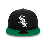 New Era - 59Fifty Fitted Cap Chicago White Sox TEAM COLOR - Black/Green - Headz Up 