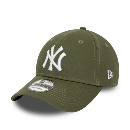 New Era - New York Yankees 9Forty Cap - Side Patch - Olive - Headz Up 