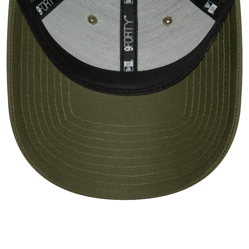 New Era - New York Yankees - 9Forty Metallic Outline - Olive - Headz Up 