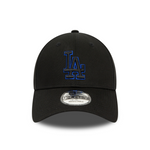 New Era - Los Angeles Dodgers - 9Forty Metallic Outline - Black - Headz Up 