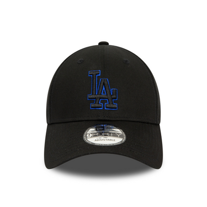 New Era - Los Angeles Dodgers - 9Forty Metallic Outline - Black - Headz Up 