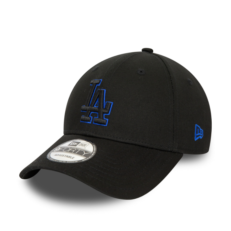New Era - Los Angeles Dodgers - 9Forty Metallic Outline - Black - Headz Up 