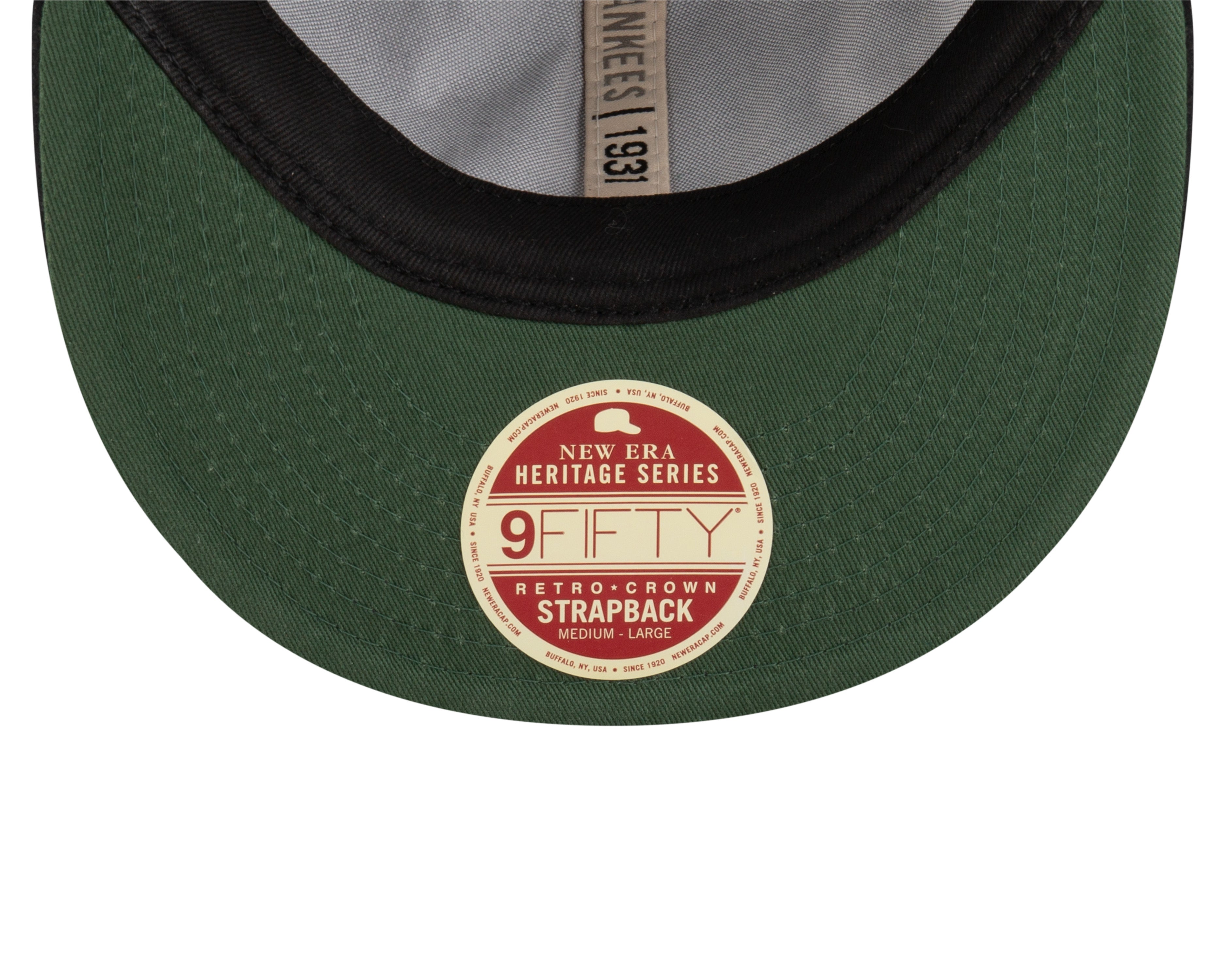 New Era - 9FIFTY Retro Crown - New York Yankees Cooperstown - Heritage Series - Navy - Headz Up 