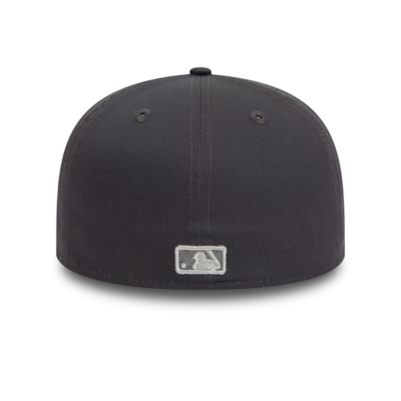 New Era - 59Fifty Fitted Cap Metallic Outline - New York Yankees - Dark Grey - Headz Up 