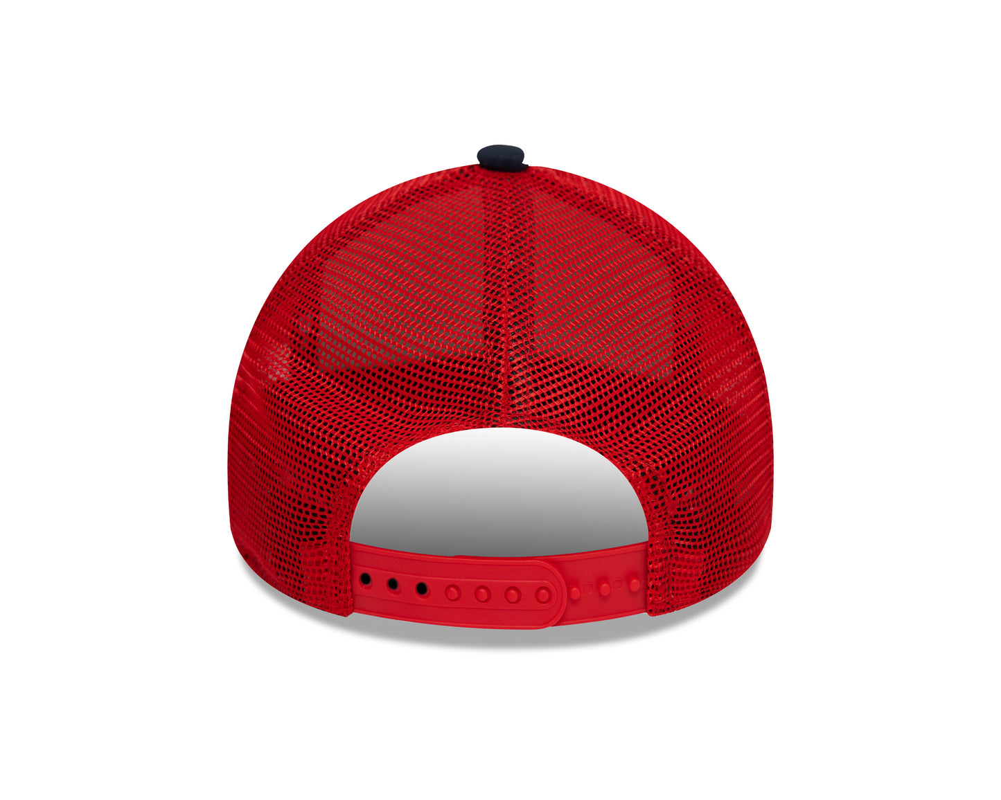 New Era - Color Block E-Frame Trucker Cap - RED BULL - White/Navy/Red - Headz Up 