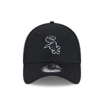 Sort New Era Chicago White Sox MLB 39THIRTY stretch fit cap med logo og komfortabel pasform.