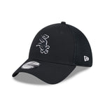 Sort New Era Chicago White Sox MLB Neo 39THIRTY stretch fit kasket med logo og komfortabel pasform.